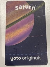 Yoto cards - Saturn - Planets