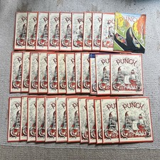 Punch Magazine 32x Issues 1953 2x 1954 Vintage Collection & Adverts