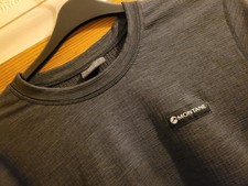 Montane Men's  Long Sleeve T-Shirt,Grey size Medium,Winter Warmer