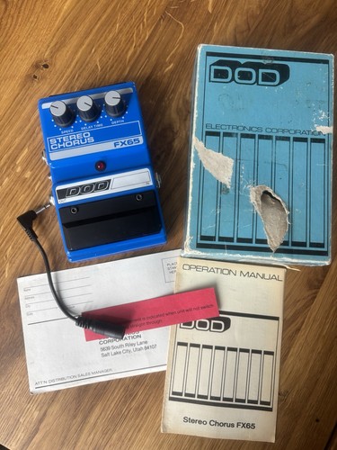 Dod fx65 stereo chorus - dod,