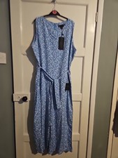 Mela London Blue Daisy Print