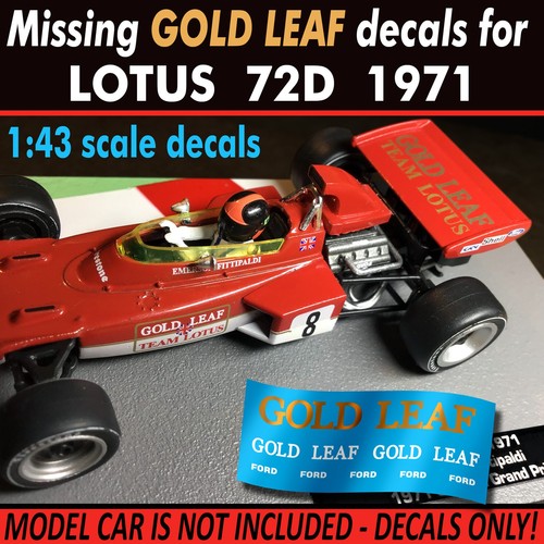 Gold leaf decals for - gold,