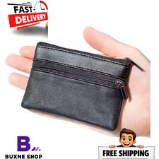 Leather Mini Coin Purse Unisex
