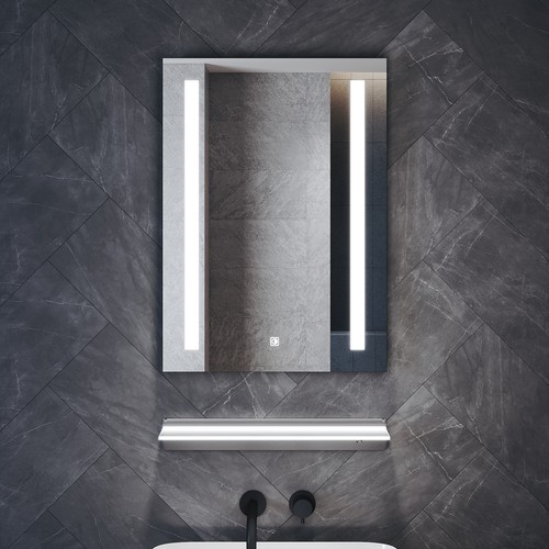 Bathroom mirror set with led - bathroom,