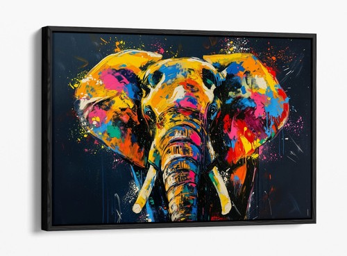 Pop art painting - of, elephant