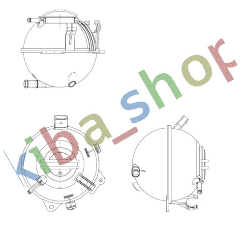 Coolant expansion tank fits - coolant,