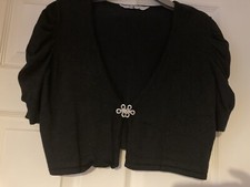 BHS Size 12 Cropped Black