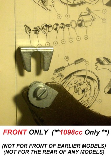 Morris minor front - front, brake