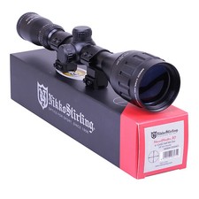 NEW Nikko MOUNTMASTER 4-12x50 PX AO Parallax Zoom Rifle SCOPE Sight with MOUNTS