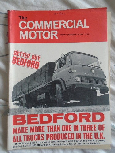 Commercial motor jan 1964 - 31,