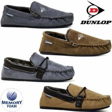 MENS SLIPPERS MOCCASINS LOAFER