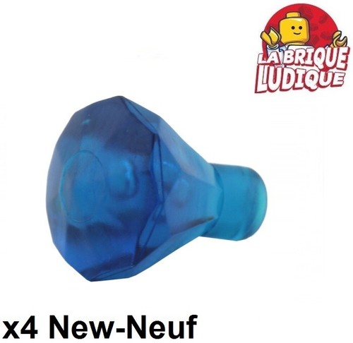 Lego rock crystal jewel - 4x,