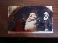 Declan MulHolland signed Jabba The Hut Star Wars  Photograph 