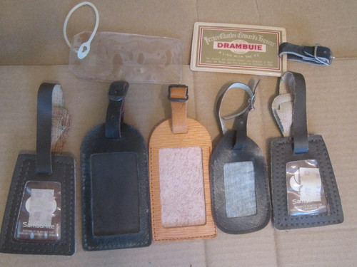 Vintage luggage tags lot of - vintage,
