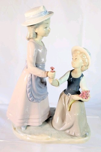 Nao lladro two girls - nao,