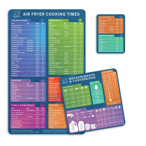 Air fryer cooking guide - air,
