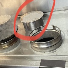 Stainless steel wok - steel, cover
