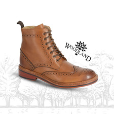 Mens Woodland Derby Boots