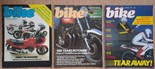 1983 Bike motorcycle Magazines Jan through to June.