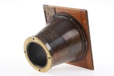 Tube for brass lens wooden