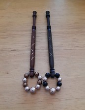 2 Wood Lace Bobbins. Medium +