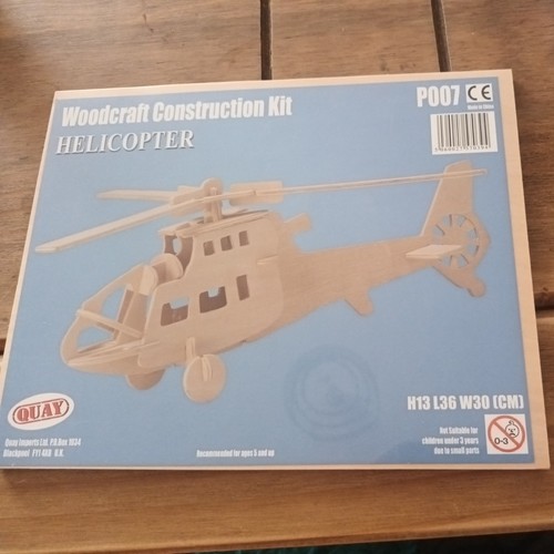 Helicopter woodcraft - helicopter,