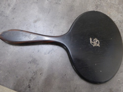 Vintage ebony hand - vintage, mirror