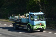 Truck Photo 12x8 - Mercedes