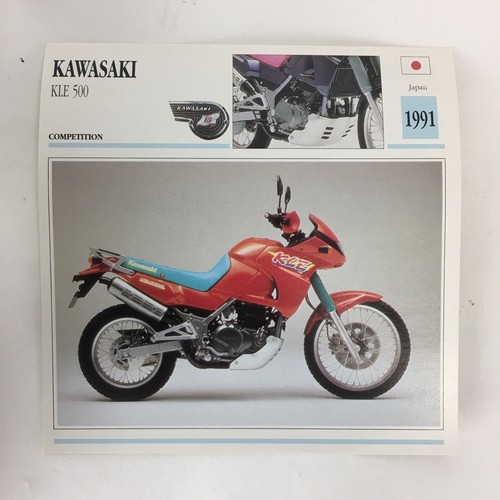 Kawasaki kle 500 1991 spec - 500,