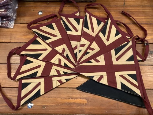 Vintage union jack bunting - vintage,
