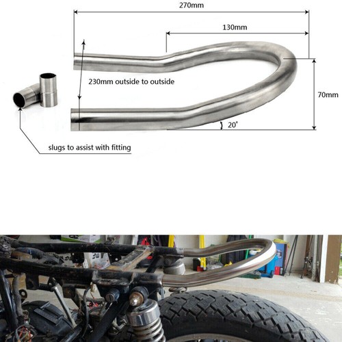 Cafe racer rear frame hoop - cafe,