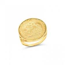 9ct Yellow Gold Half St George
