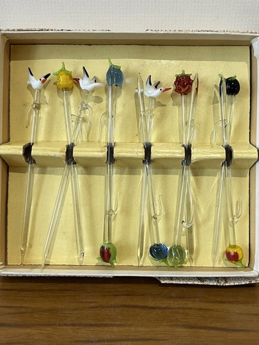 Box vintage hand blown - 11,
