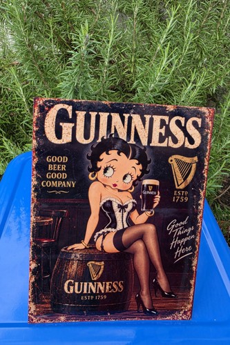 Betty boop guinness lover - guinness,