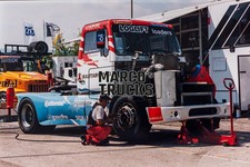 Truck Photo Truck Blue and Red