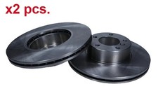 Pcs front brake disc - x2,