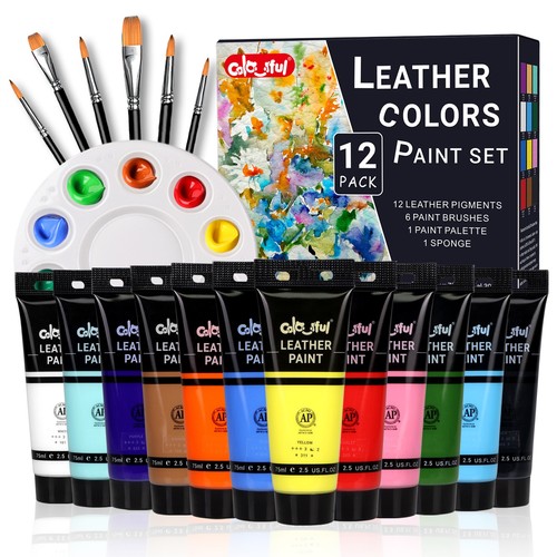 Colour acrylic leather - colour,