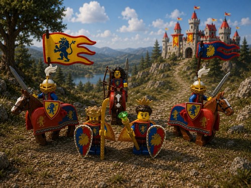 Lego lion knights castle 10305 - knights,