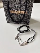 Zadig & Voltaire Leather Necklace NEW