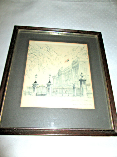 Framed print an ink - framed,