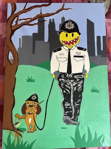 Acrylic canvas board - on,