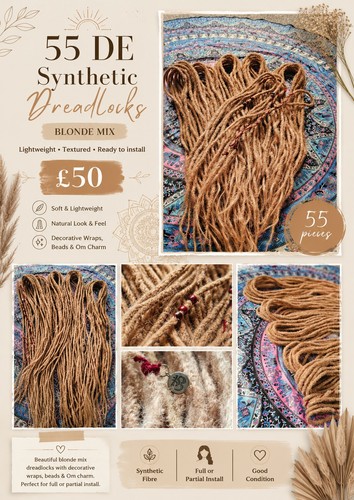 Synthetic de dreadlock - de,