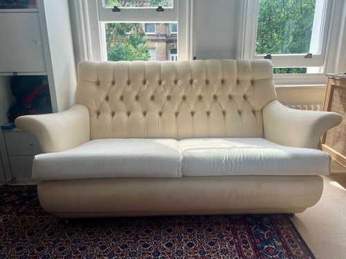 Vintage mid century seater - vintage,
