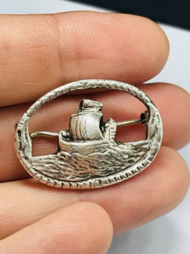 Vintage scottish silver viking