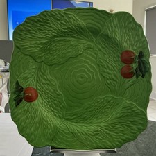 Beswick Ware 'Lettuce & Tomatoes Design' Square Salad Plate, Ceramic 