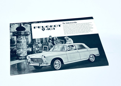 1962 peugeot 404 - 1962, sedan