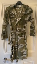 M&S boys fleece dressing gown