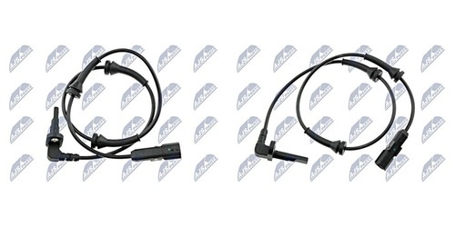 Front wheel speed sensors pair - speed,