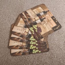6 x Vintage Cork Material Wine