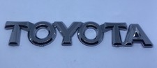 TOYOTA LETTERS CHROME EMBLEMS